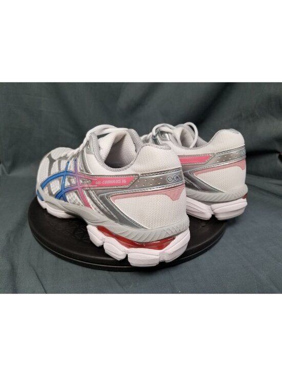 ASICS Gel-Cumulus 16 White Pure Silver Blue Men\'s Size 10 NEW NO BOX! main image 9